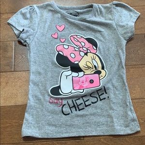 Girls Minnie Mouse t-shirt